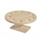 PORTACONI ROTONDO IN LEGNO DIAM.18X9CM 10 POSTI
