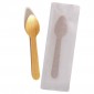 CUCCHIAINO IN LEGNO IMB.SING. 11CM