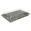Vaschetta Sushi 24x15x4 Cm Nero Pz.50