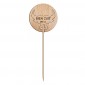 STEAK MARKER BEN FATTO CM.9,5 IN LEGNO PZ.100