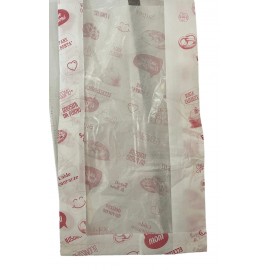 Sacchetti Kraft Finestra Antiolio 19+5x38 Pz1000