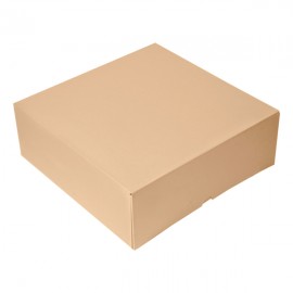 Scatole Pasticceria Senza Finestra 28x28x10 Avana