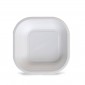 PIATTO POLPA DI CELLULOSA ELEGANCE 18X18X4CM PZ50