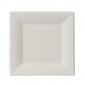 PIATTO POLPA CELLULOSA 26X26 40PZ.