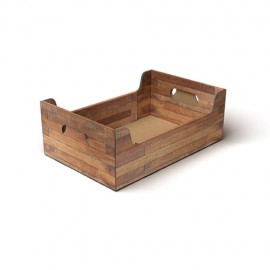 Cassetta Legno Teak Cat1620s/v098 35.5x24x12,5cm