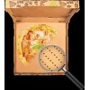 Scatola Pizza Hot Dry 33x33x3,5 Pz.100