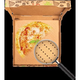 Scatola Pizza Hot Dry 33x33x3,5 Pz.100