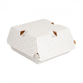 Box Hamburger Cube Thepack 14,7x14x7 Cm Pz.50