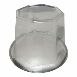 Coperchio Mini Vass. Glitter Rm Ø 9cm H7,5cm Pz.50