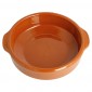 CASSERUOLA TERRACOTTA CON MANICI 450ML Ø15X4,5CM