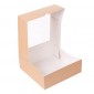 SCATOLE PASTICCERIA CON FINESTRA 23X23X7,5