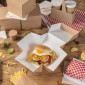 BOX HAMBURGER XXL THEPACK 15,5X15,5X11,5 CM PZ.50