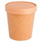 CONTENITORI+COPERCHIO 480ML Ø9,8/7,5X10CM PZ.25