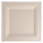 PIATTO POLPA CELLULOSA 20X20 NATUR 50PZ. 1CTX10CF